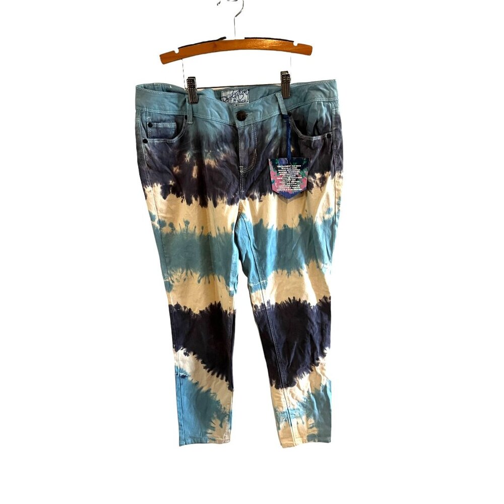 Revolution By Revolt Tie-Dye Jeans - Picture 12 of 13